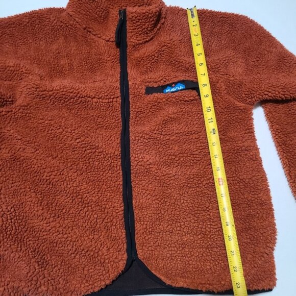KAVU Women's Pinesdale Sherpa Fleece Jacket sz M - Picture 4 of 8